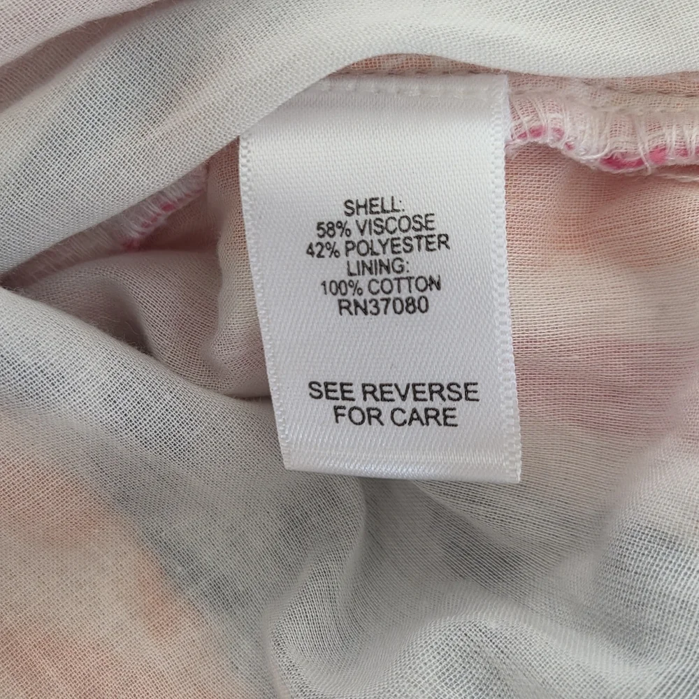 Boho Chic Woven Ruffle Sleeve Trapeze Ella Tunic Mini Dress Large - Picture 13 of 14